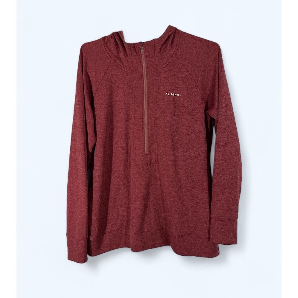 Simms Hoodie‎ Jacket Womens LARGE Insect Shield Avalon Stretch Performance